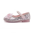 thumbnail image 6 of Meckior Toddler Girls Glitter Mary Jane Shoes Little Kids Low Heel Wedding Party Princess Dress shoes for Little Kids, 6 of 7