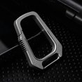thumbnail image 2 of Titanium Alloy Keychain Clip Carabiner, Ultra Lightweight EDC Key Holder, Rustproof Bag Hook, 2 of 6
