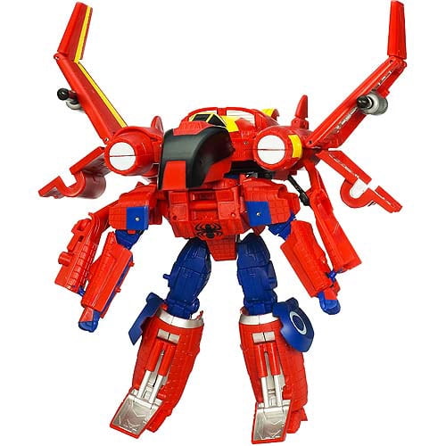 Marvel Deluxe Transformers Crossover Hybrids Iron Man & Spider-man