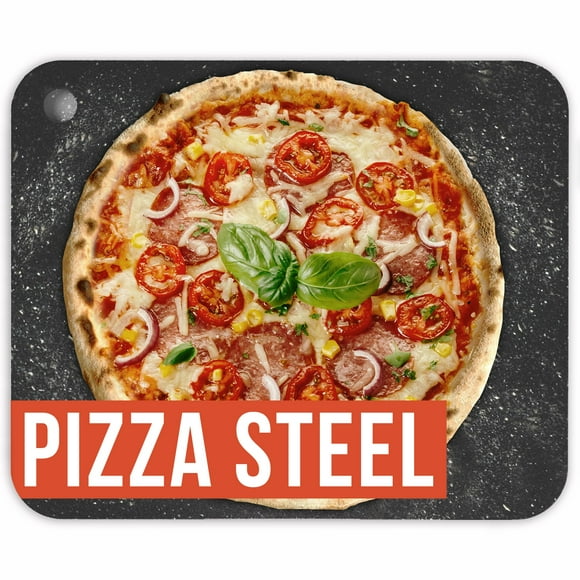 Chef Pomodoro Pizza Steel for Oven, 16 x 13.5 x 0.25 Inch Thick, Baking Steel for Oven, Baking Steel Pizza Stone for Grill and Oven, Original Baking Steel, Artisan Steel (16-Inch)
