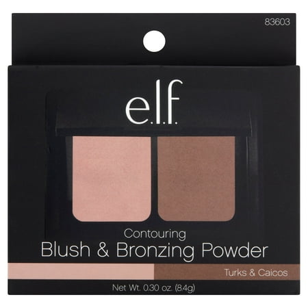 e.l.f. Turks & Caicos Contouring Blush & Bronzing Powder, 0.30 oz
