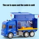thumbnail image 5 of Simulador de Coche de Juguete de Plástico con Puertas Móviles y Mesa de Venta, Vehículo de Empuje por Inercia, Diseño Compacto de 13.5 cm, Colores Variados, 1 Pieza, 5 of 6
