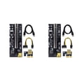 thumbnail image 3 of ZheElen PCI-E 1x à 6x Carte d'Extension Module de Carte USB Portable de Bureau PC Carte Mère Adaptateur Composant Équipement Accessoires Type 2 2Ensemble, 3 of 6