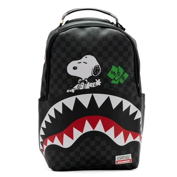 Sprayground Snoopy Shark Rich Backpack, from StockX