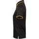 thumbnail image 3 of Premier - Polo Coolchecker en contraste de colores para mujer (Negro/Amarillo), 3 of 3