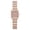 Rosegold, variant on Women's Rhinestone Square Watch: Sparkling Luxury Analog Quartz Watch for ladias