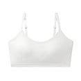 thumbnail image 5 of Girls' Athletic Buttery Soft Light Support Spaghetti Strap Training Sports Bra, 5 of 7