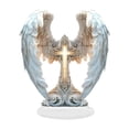 thumbnail image 2 of Elodie 2D Christmas Scene Decor Acrylic Tabletop Sign Creative Artwork Desktop Ornament cross, 2 of 6