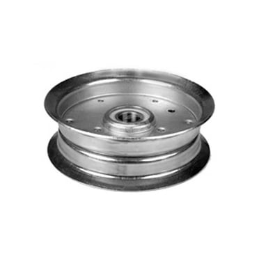 Rotary Corp Flat Idler Pulley, 3/8" ID X 3-1/4" OD, Fits AMF/Noma Snowblower Models – Replacement Part #IF4424-2