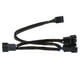thumbnail image 3 of four pin 1 a 3 Ventilador Splitter Cable de Divisor Conector Conector Herramientas, 3 of 7