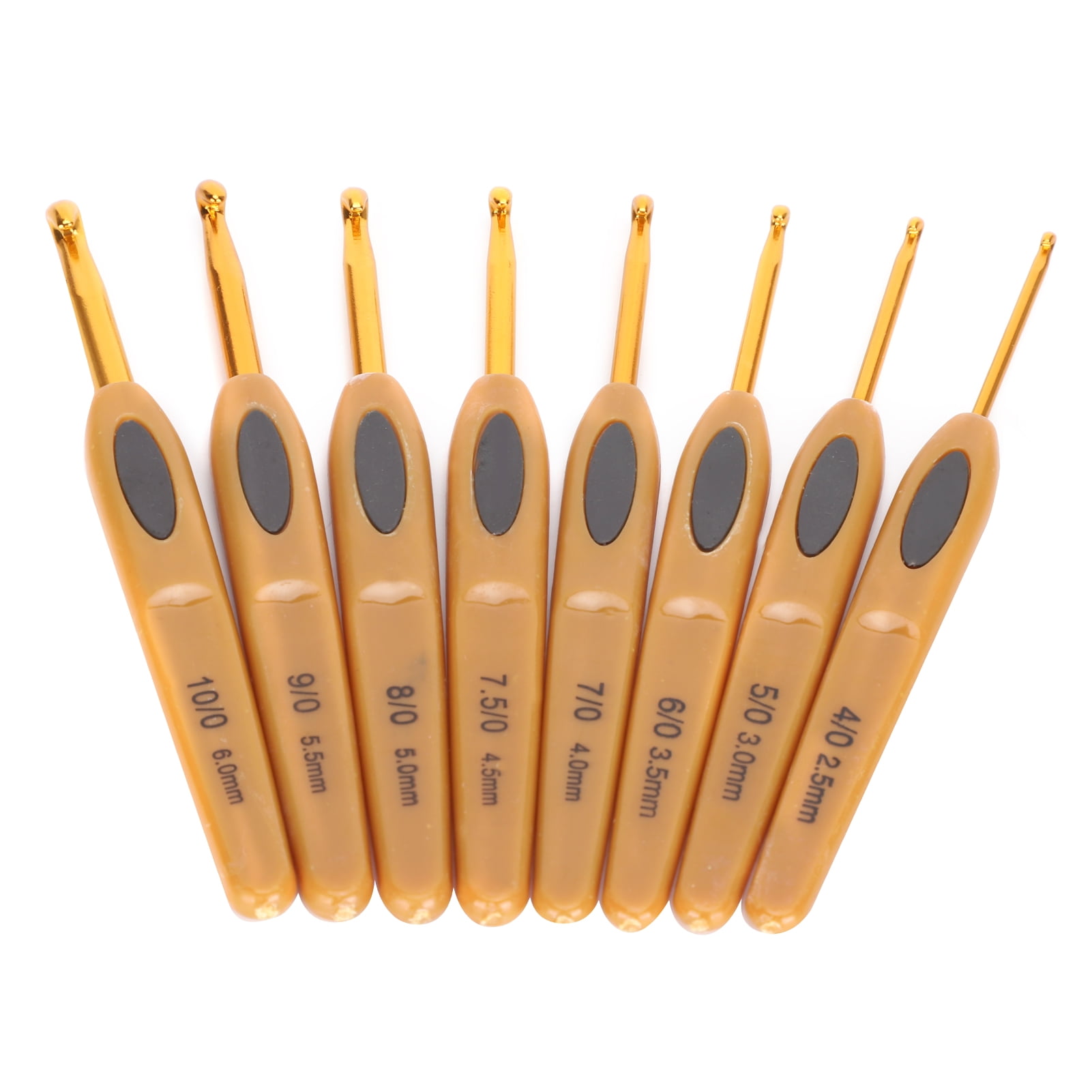 EBTOOLS 8Pcs Crochet Hook Knitting Tools Aluminum 3mm-6mm Practical Bu