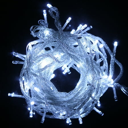 HDE Expandable 100 LED String Lights Fairy Rope Starry Dorm Room Multifunction Lights for Indoor ...
