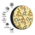 thumbnail image 2 of Kdxio Spare Tire Cover for RV Trailer, Waterproof Wheel Cover,Camper Spare Tire Cover Fit for Rv SUV Truck Travel Trailer 17 inch-Various Snake, 2 of 5