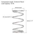 thumbnail image 3 of Unique Bargains 16mmx1.2mmx30mm 304 Stainless Steel Compression Spring 15.7N Load Capacity 5 pcs, 3 of 5