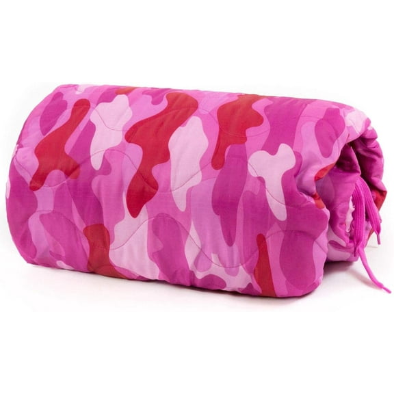 Farm Blue Camping Blankets - Light, Water-Resistant, Puffy, Travel Blanket - Camping Blanket for Hiking, Backpacking, Picnic, Beach, Car and Sports – 82” x 57” Survival Gear - Pretty N Pink