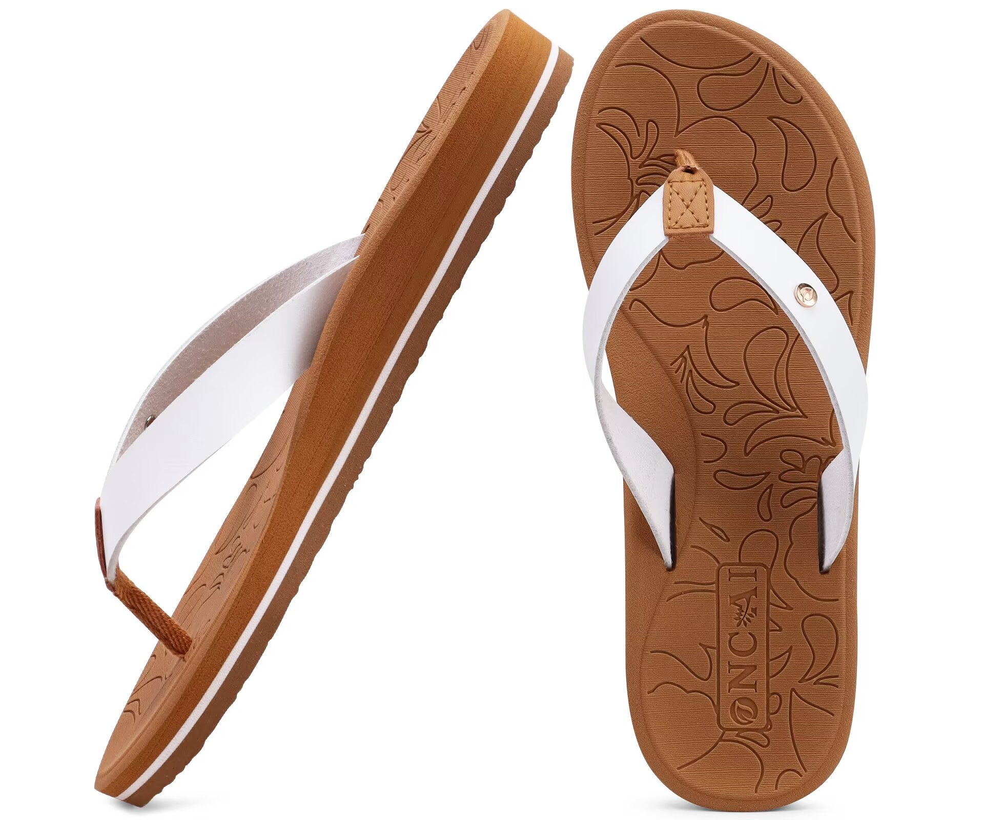 ONCAI Women's Flip Flops Arch Support Yoga Mat photo 1