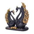 thumbnail image 5 of TISHITA Swan Couple Figurine Animal Statue Housewarming Gift Decorative Crafts,Swan Sculpture Decor Resin for Hotel Desktop Bookshelf, 5 of 8