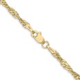 thumbnail image 4 of Chaîne Pendentif Collier Singapour en Or Jaune 14k 16 Pouces 2.75mm, 4 of 9