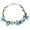 Blue, variant on GZWYHT Headbands For Women,Plain No Teeth Thick Hoops Hair Accessories Vintage Thick Hair Bands Yoga Workout Running Knotted Turban Floral Elastic Head Wrap
