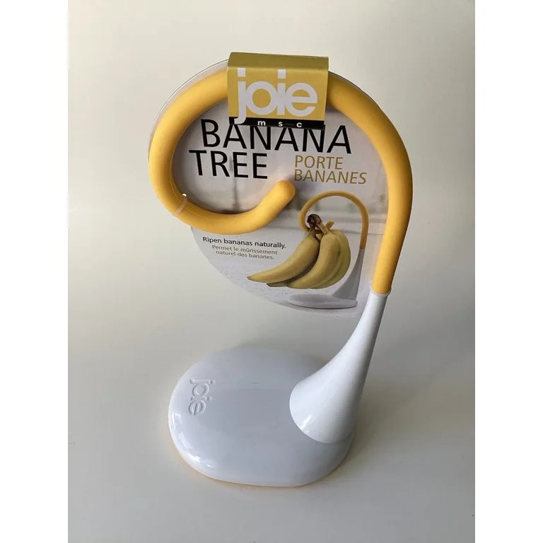 Joie~ Yellow/White Banana Tree Holder Hanger - Walmart.com