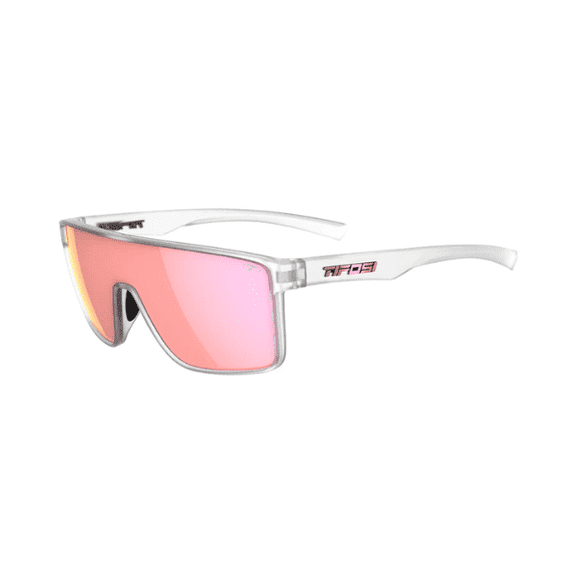 SUNGLASSES SPORT SANCTUM-SATIN CLEAR/PINK MIRROR