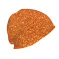 thumbnail image 4 of Kll Orange Glitter Winter Fall Beanie Knit Hats For Men & Women - Warm & Soft Stylish Toboggan Caps For Cold Weather, 4 of 9