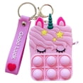 thumbnail image 1 of Unicornio Push Bubble Monedero Portátil Silicona Descompresión Juguete Extrusión Burbuja Bolso Regalos Para Novias Y Niñas Cateissary AP008150-01, 1 of 6