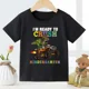 thumbnail image 3 of Camiseta de dinosaurio para niños, superventas, camiseta con estampado de dinosaurio de dibujos animados a la moda para niños, camiseta básica de manga corta, camiseta de Stranger Things, 3 of 5