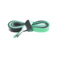 thumbnail image 2 of INSPIRE CHIC Three Colors Tie-dye Shoelaces Flat Shoe Laces for Sneakers 1 Pair Black, White and Mint Green 140cm/55.1", 2 of 5