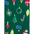 thumbnail image 2 of 2-Piece Toddler Neutral Green Holiday Family Pajamas, 2 of 11