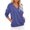 Purple, variant on Vivianyo HD Women's Spring Fall Winter Deep V-Neck Pullover Sweatshirt, Womens Loose Casual Long Sleeve Stretch Hem Sweat Tops, Women's White, Sizes S-2XL