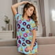 thumbnail image 3 of Fotbe Donuts Bata de Dormir para Mujer con Estampado, Camisón de Algodón de Manga Corta, Ropa de Dormir Casual, 3 of 6
