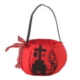 thumbnail image 3 of Bolsa reutilizable para dulces de Halloween, ideal para pedir dulces o pedir golosinas. Búho, 3 of 8