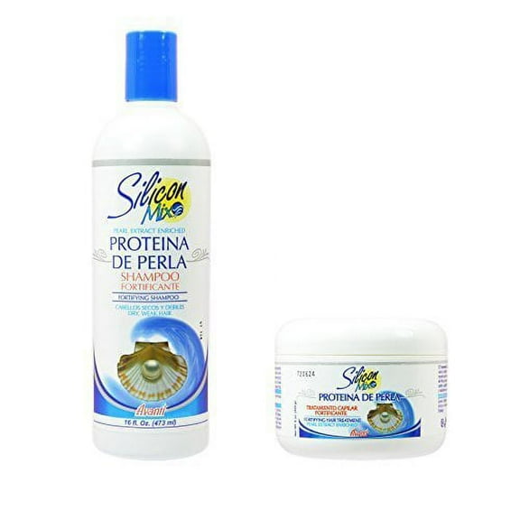 Silicon Mix Protieina De Perla Shampoo 16oz & Treatment 8oz "Set"