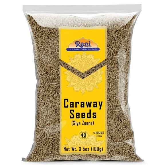 Rani Caraway Seeds Spice 3.5oz (100g) Natural ~ Gluten Friendly | NON-GMO | Kosher | Vegan | Indian Origin