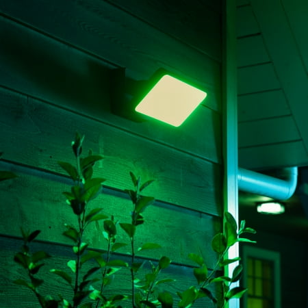Philips - Hue Discover Outdoor Floodlight - White and Color Ambiance