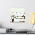 thumbnail image 6 of "Barbed Wire Paradox" - Canvas, 6 of 25