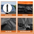 thumbnail image 5 of Unique Bargains 21 Cubic Feet Car Roof Bag Rooftop Top Cargo Carrier Bag Waterproof with Anti-Slip Mat Door Hooks Set, 5 of 6