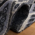 thumbnail image 5 of SAFAVIEH Kilim Leon Striped Cotton Area Rug, Grey/Blue, 5' x 8', 5 of 10