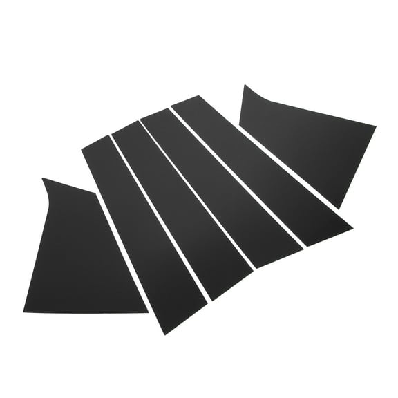 6 Pcs Pillar Posts Door Window Trim Cover for Chevrolet Malibu 2016-2021 Black Door Pillar Cover