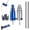 blue+sliver, variant on 3-in-1 Pipe & Valve Extractor, 3-in-1 Plumbing Valve Removal Tool, Broken Pipe Extractor Tool, Electric Drill Manual Broken Pipes Valves Extractors Tools, For 1/2" 3/4" 1" Pipes (blue)