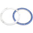 thumbnail image 4 of 3PCS Auto Start Ring Auto Decor Rhinestone Car Bling Bling Emblem Sticker Crystal Car Button Decoration, 4 of 6
