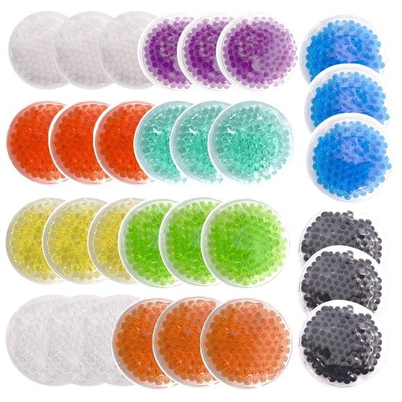 Paquetes de hielo HI FINE CARE, reutilizables, calientes y fríos, 30 paquetes para niños