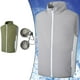 thumbnail image 1 of Enfriamiento de ropa acondicionado con ventiladores para hombres Verde XXL Hugo Chaleco de ventilador de enfriamiento, 1 of 10