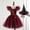 Wine, variant on OGLCCG Kids Girls Halloween Witch Costume Sorceress Tulle Mesh Tutu Dresses with Magic Hat Birthday Party Performance Dress Up 2-12 Years