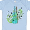 thumbnail image 4 of Inktastic Violin with Musical Notes and Swirls Boys or Girls Baby Bodysuit, 4 of 5