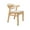 Nature, variant on BALANBO Kids Study Chair Rubber Wood Height Adjustable Dining Chair/Office Chair/Leisure Chair(Nature)