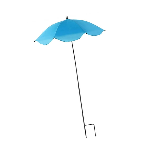 S SERENABLE Ombrelle pour Plantes Protection Pratique Toile d'Ombrage pour Plantes Extérieures Bleu