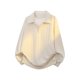 thumbnail image 1 of Blusa y camisa de manga larga con cuello vuelto para hombre, informal, de color liso, con cremallera, cuello redondo, estilo deportivo, blusa de poliéster de manga larga para hombre, 1 of 3
