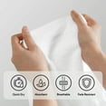thumbnail image 6 of Regency Heights 12-Piece Quick Dry Cotton Bath Towels, Soft & Ultra Absorbent, White, Standard Towel Set, 6 of 9